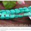 8*12mm irregular shape synthetic green gemstone turquoise nugget beads