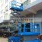10m scissor work platform with battery power