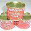 Tomato paste in tin 70gx100tins