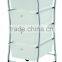 4 tier white drawer storage organizer rolling trolley cart Chrome