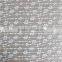 embroidery on organza lace 100% polyester fabric for wedding dress