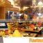 EKAA catering design table, LCD multi touch interactive bar table/ coffee ordering table/ children game table