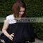 bamboo spandex jersey navy blue Infinity Baby Breast Feeding Apron
