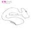 2016 New Design Solid 925 Silver Fashion Jewellery Long Chain Necklace