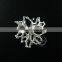 25*25mm silver plated brass coral branch pendant charm DIY supplies 1820279