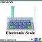Generic silk-screen customized push button polydome membrane switch for electronic scale