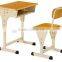 Adjustable Single Student Desk & Chair,school furniture,Classroom Table and Chair