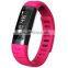 SIFIT-1.5 Waterproof Wrearable Gadget. Pink .3D Sensor. Bluetooth 4.0.Calories Counter.Pink Wearable Gadget WaterProof.