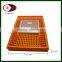 Plastic Chicken Transport Cage Strong Live Poultry Turnover Crates With Lip