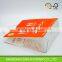 Take away fast food paper bag with twisted paper handles