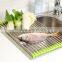 Grade Collapsible Kitchen dish drainer rack Fruit Vegetable Dish Drying Rack