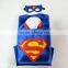 YS Super hero Cape and Mask Costumes For Kids SET Capes Masks Stickers and Tattoos