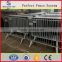 Event fence barrier with movable feature pedestrian using