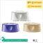 Trapezoid Liquid Bottle Reusable Non Spill Snap on Flip Cap