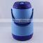 Double wall plastic water termos with wide mouth tube water jar