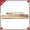 Supermarket equipment wicker plastic bread tray rattan fruit display basket