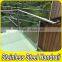 Customed 304 Stainless Steel Decorative Stair Outdoor Glass Railings