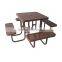 Arlau Steel Outdoor Furniture China,Outdoor Chairs And Tables,Picnic Table Benches