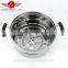 2016 popular in china stainless steel cookware pot/stainless steel steam pot