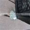 Twisted shaped rattan shower with a pulley system