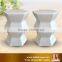 Hot sale porcelain stool white ceramic garden stools