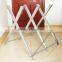 portable foldable heavy duty steel saw horse, saw wood stand/stent , saw trestle for garden working