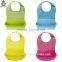 Baby Kids Dining Assist Product Soft Silicone Baby Bib,silicone Carton Baby Bib