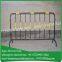 Black and yellow color security guard traffic barricade wholesale