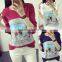 OEM china wholesale lady tops brand fashion t-shirt for women
