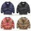 In stock embroidery baseball jacket cotton fashionable kids boy fall coats