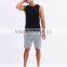 New Design 100% Cotton Board Shorts Soft Terry Jersey Track Shorts Raw Cuffed Hems Pants With Two Side Pocket