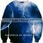 high quality Sublimation All over print crewneck sweatshirt,OEM, vivid 3D printing