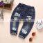 New fashion tiny child models jeans pants new pattern kids boy jeans pants