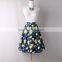 Z&M Floral Skirt High Waist Skirt Lady Skirt Lady Skirt