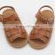 Top Selling Genuine Leather hard sole Baby sandal Shoes