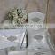 2015 best selling Wedding Guest Book with shining beads/pen holder with pen decoration with rhinestone