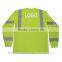3M 8710 Reflective Tape Long Sleeve USA Fluorescent T-shirt