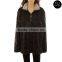Plus Size Women Clothing Youth Quarter Zip Knitted Sherpa Fleece True Grit Frosted Pullover Sweater Sports Winter Jacket