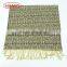 High grade high tensile excellent quality 100% silk winter scarf