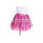 Wholesale baby tutu dress for birthday party colorful tutu skirt