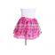 Rainbow tutu skirt handmade costume girl popular design