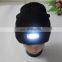 5 led lamp cap hat heat preservation maintenance mountaineering night fishing with lamp knitted cap