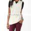 CHEFON Sleeveless Lace Trimmed Pullover CH0040
