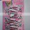 Flower Printing Hair Clips Butterfly Shape Wholesale hair accessories