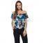 Printed short sleeve fashion clothes, fashion turkish clothes
