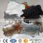 Factory wholesale tanned thick and soft raw or dyed large size genuine rabbit fur skin pelt