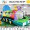 Giant Long Kids inflatable caterpillar tunnel obstacle course playground