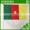 top level country custom red yellow green country hand Cameroon flag