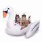 OEM Amazon Stock Giant inflatable swan pool float