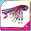 Dog lead lanyard